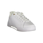 Tommy Hilfiger Chic White Lace-Up Sneakers with Contrast Detail TO-27120-EU36/US6