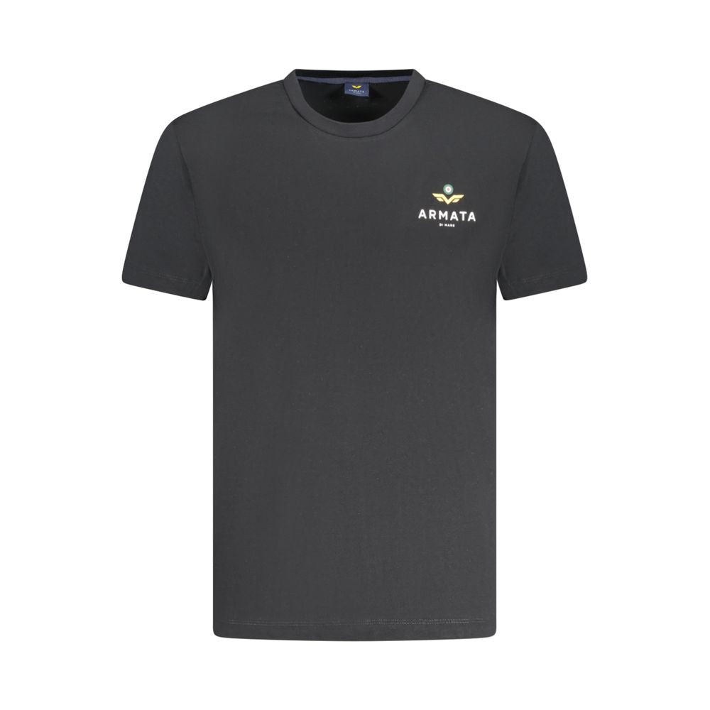 Armata Di Mare Black Cotton Men T-Shirt AR-38363-S