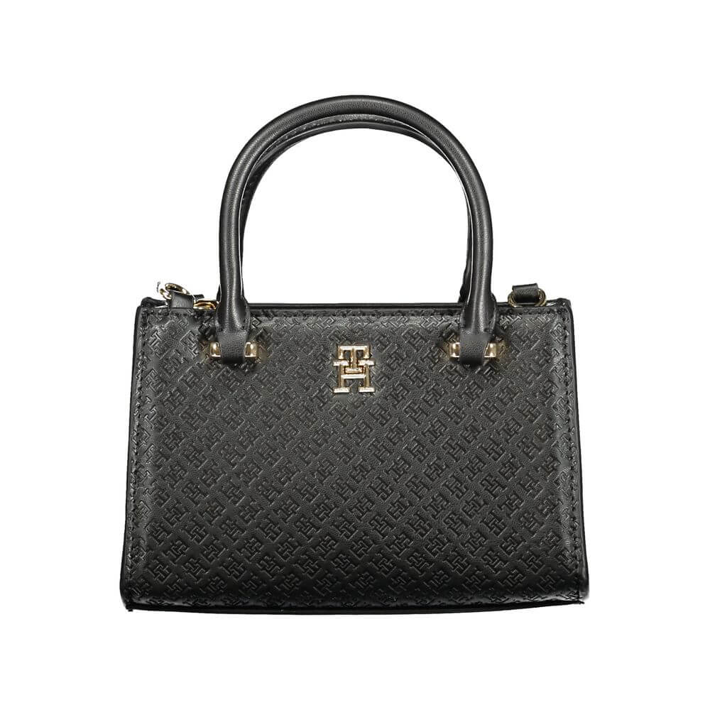 Tommy Hilfiger Black Polyethylene Women Handbag