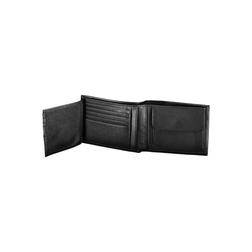 Calvin Klein Black Leather Men Wallet CA-38131