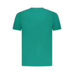 Cavalli Class Green Cotton Men T-Shirt