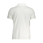 Timberland White Cotton Men Polo Shirt TI-37369-S