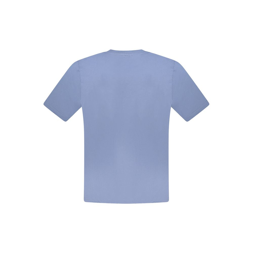 North Sails Blue Cotton Men T-Shirt NO-33760-S