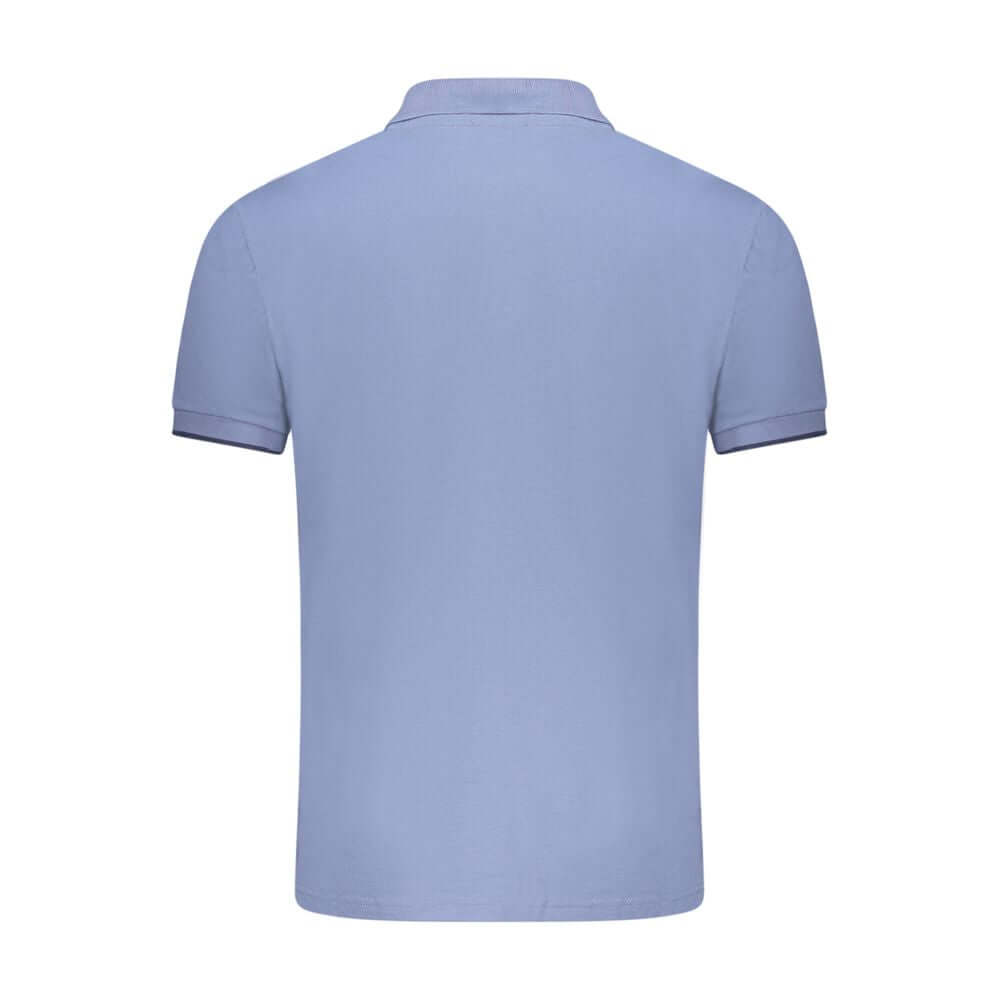 North Sails Blue Cotton Men Polo Shirt