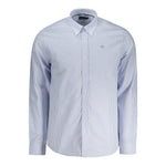 North Sails Light Blue Cotton Men Shirt NO-35813-S
