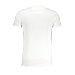 Cavalli Class White Cotton T-Shirt CA-28623-L