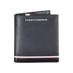 Tommy Hilfiger Blue Leather Men Wallet
