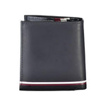 Tommy Hilfiger Blue Leather Men Wallet