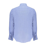North Sails Blue Linen Shirt NO-29884-S