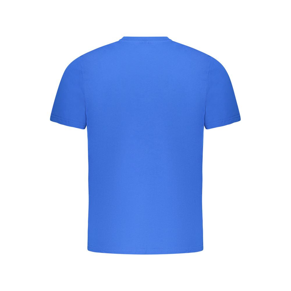 North Sails Blue Cotton Men T-Shirt NO-35323-S