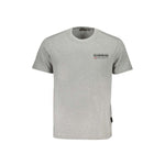 Napapijri Brown Cotton Men T-Shirt