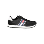 Tommy Hilfiger Black Polyester Sneaker
