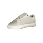 Calvin Klein Brown Leather Men Sneaker