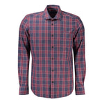 North Sails Blue Cotton Men Shirt NO-32957-S