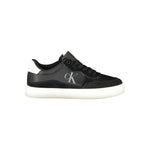 Calvin Klein Black Polyester Men Sneaker