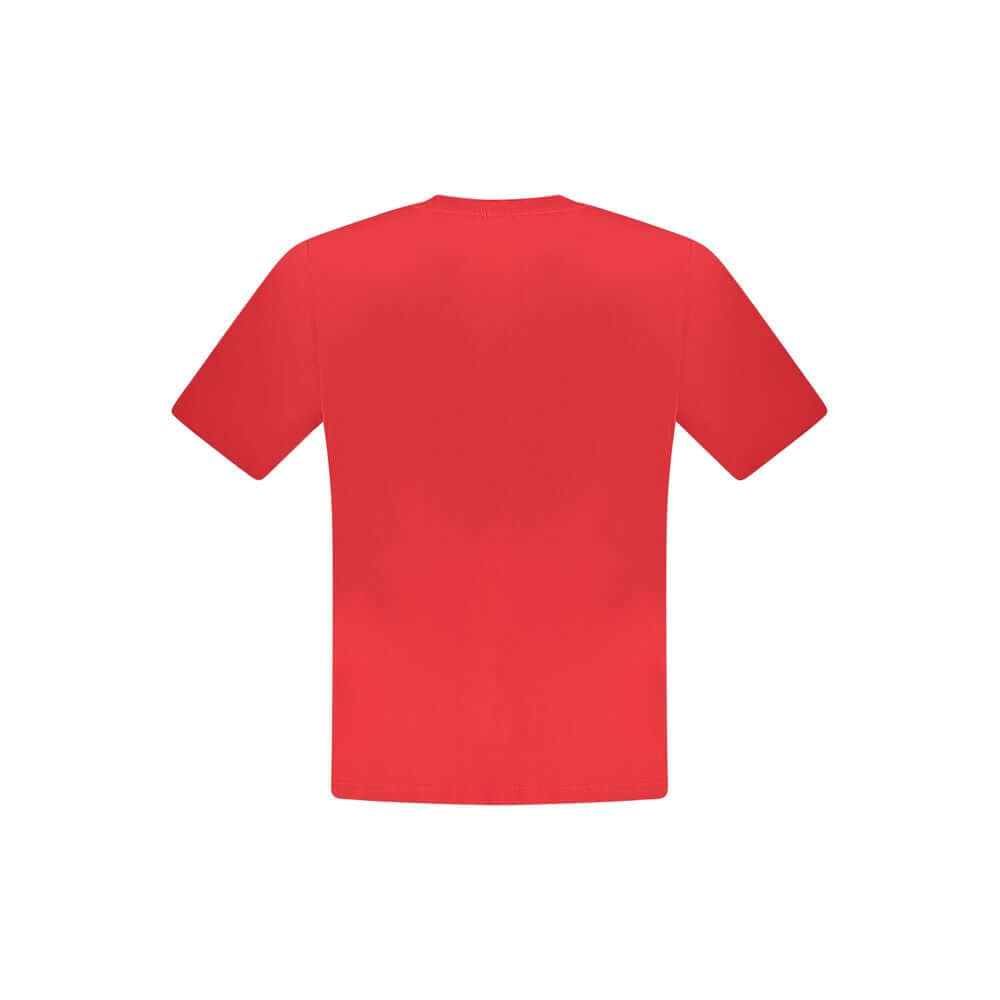 North Sails Red Cotton Men T-Shirt