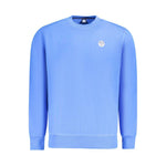 North Sails Blue Cotton Men Sweater NO-33743-S