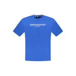 North Sails Blue Cotton Men T-Shirt NO-33744-S