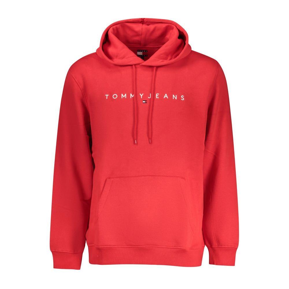 Tommy Hilfiger Red Cotton Men Sweater TO-35358-L