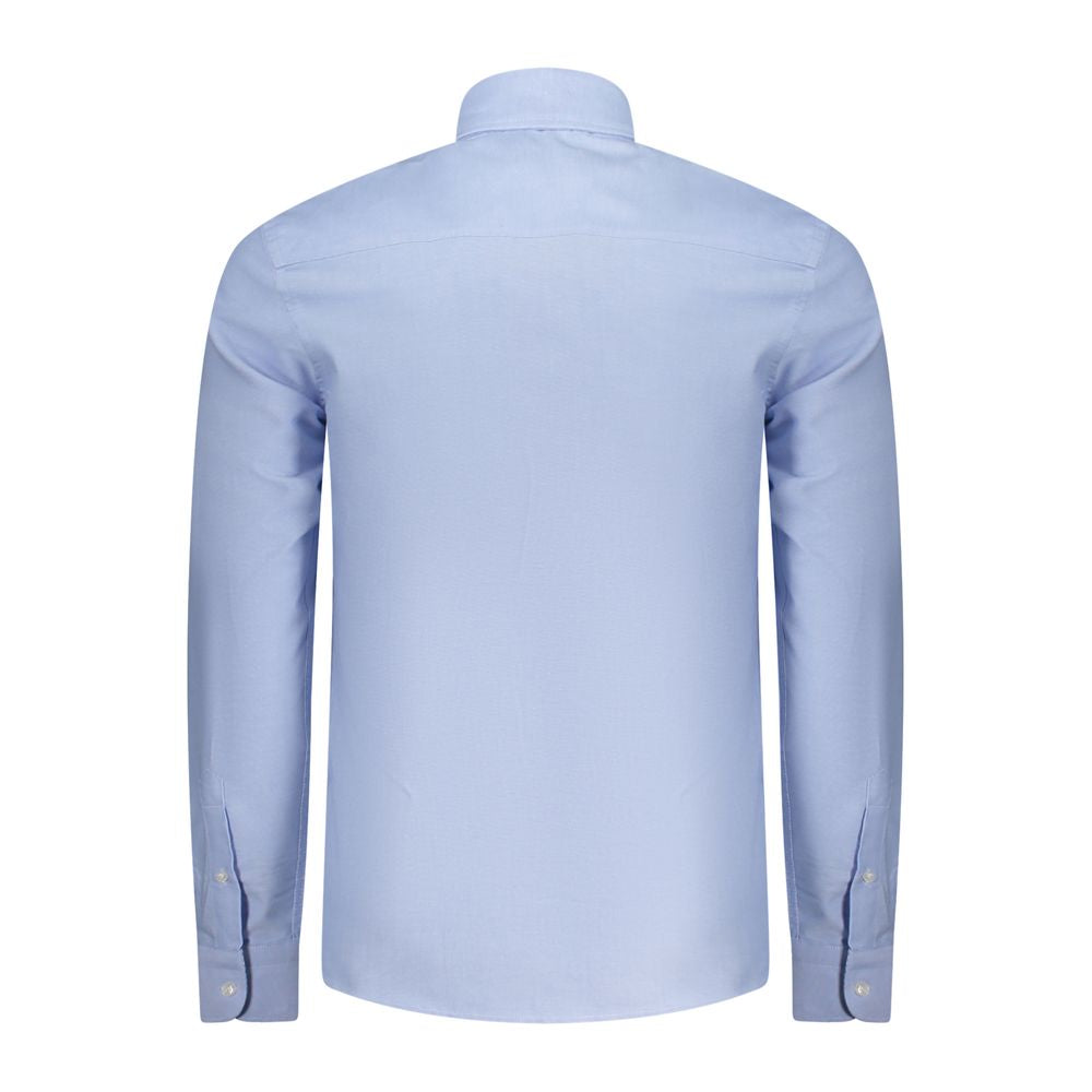 North Sails Light Blue Cotton Men Shirt NO-35806-S