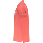 Trussardi Pink Cotton Men Polo Shirt TR-36620-S
