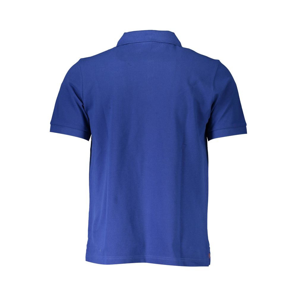 North Sails Blue Cotton Polo Shirt