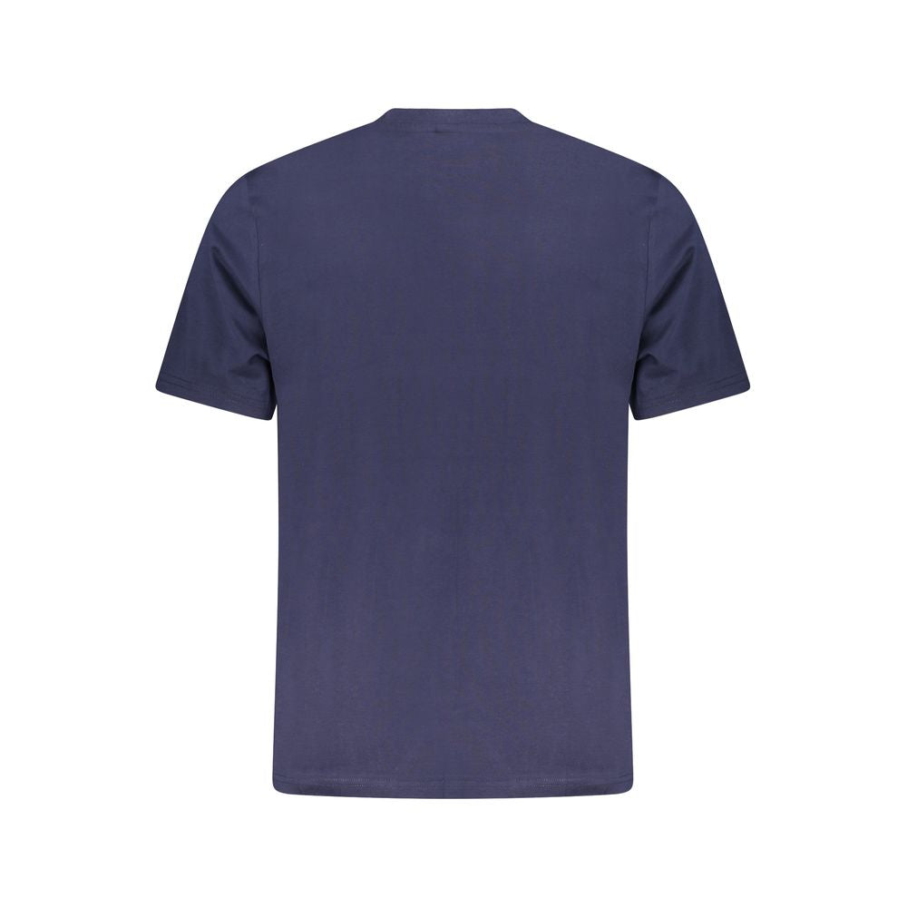 North Sails Blue Cotton Men T-Shirt NO-33996-S