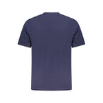North Sails Blue Cotton Men T-Shirt NO-33996-S
