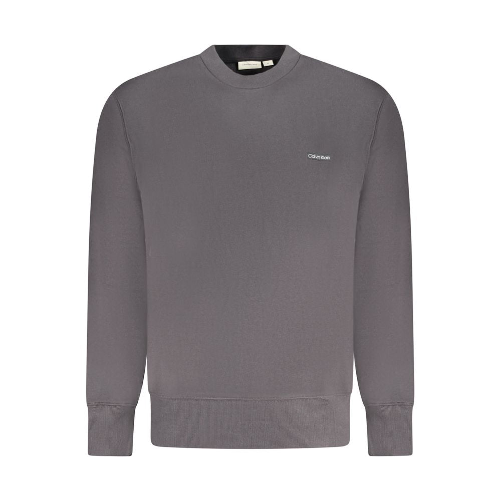 Calvin Klein Black Cotton Sweater CA-38369-M