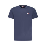 Tommy Hilfiger Blue Cotton Men T-Shirt TO-38471-S
