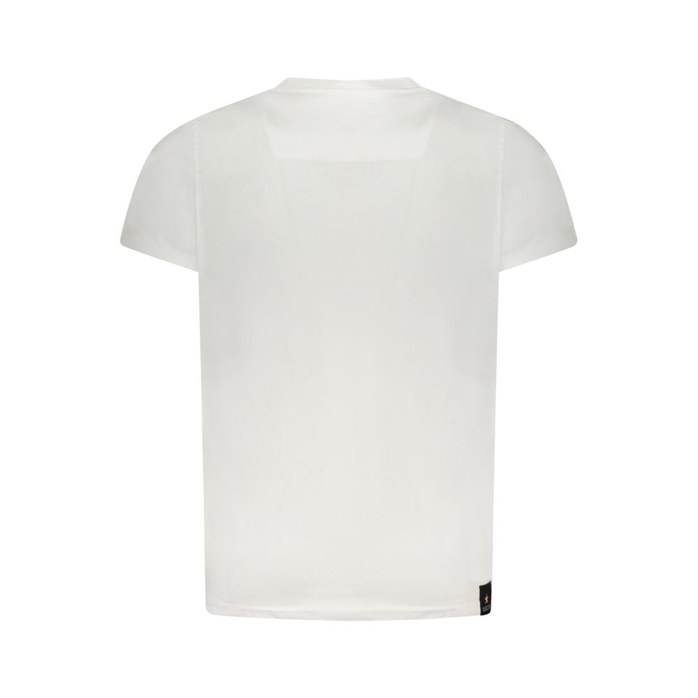Accademia Militare White Cotton T-Shirt AC-36544-S
