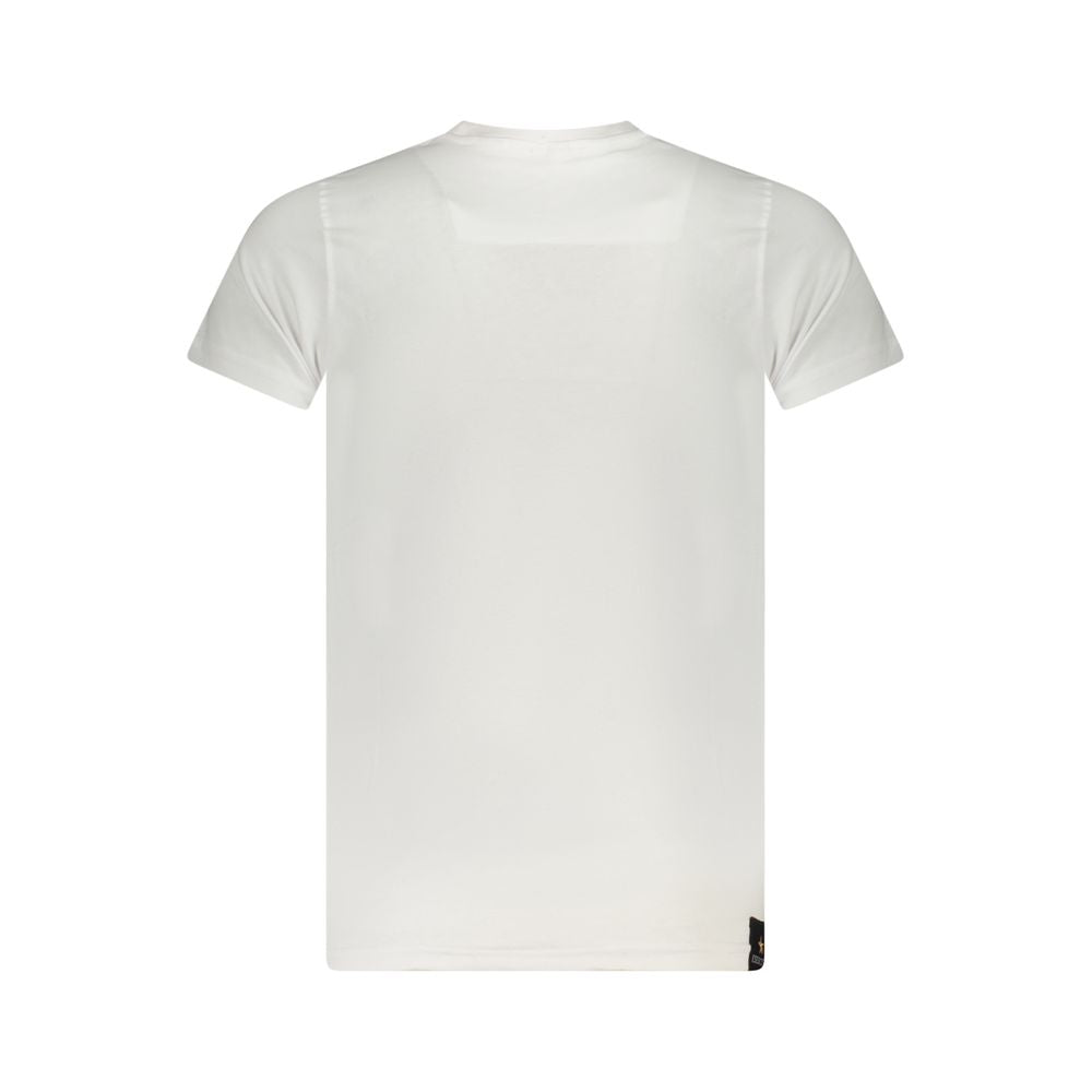 Accademia Militare White Cotton T-Shirt AC-36554-S
