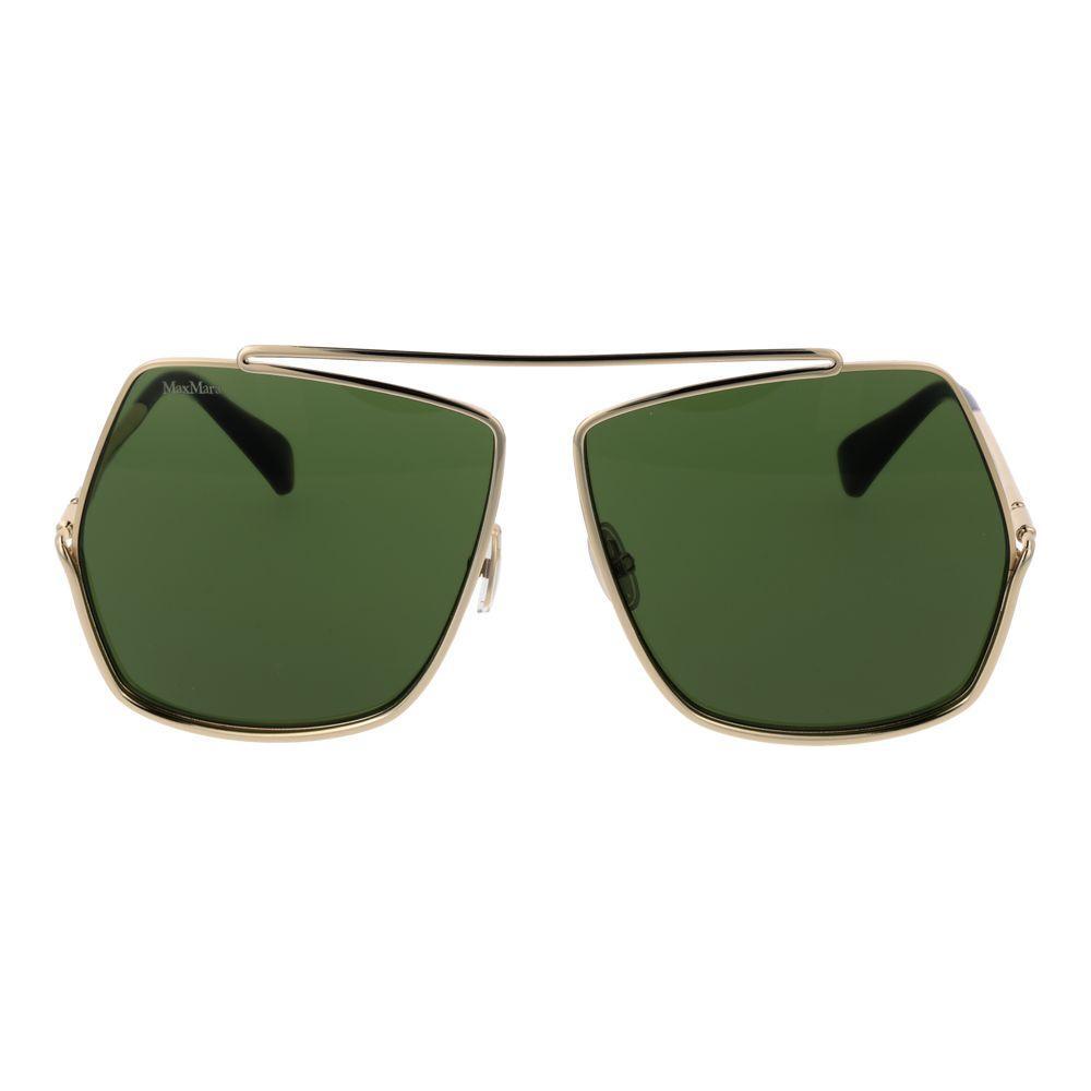 Max Mara Gold Women Sunglass