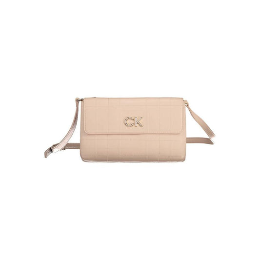 Calvin Klein Pink Polyester Handbag
