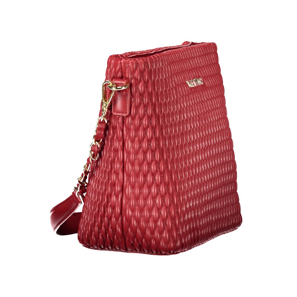 Mario Valentino Red Polyethylene Handbag
