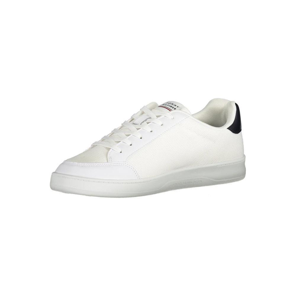 Tommy Hilfiger White Polyester Sneaker
