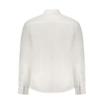 North Sails White Linen Shirt NO-38894-S