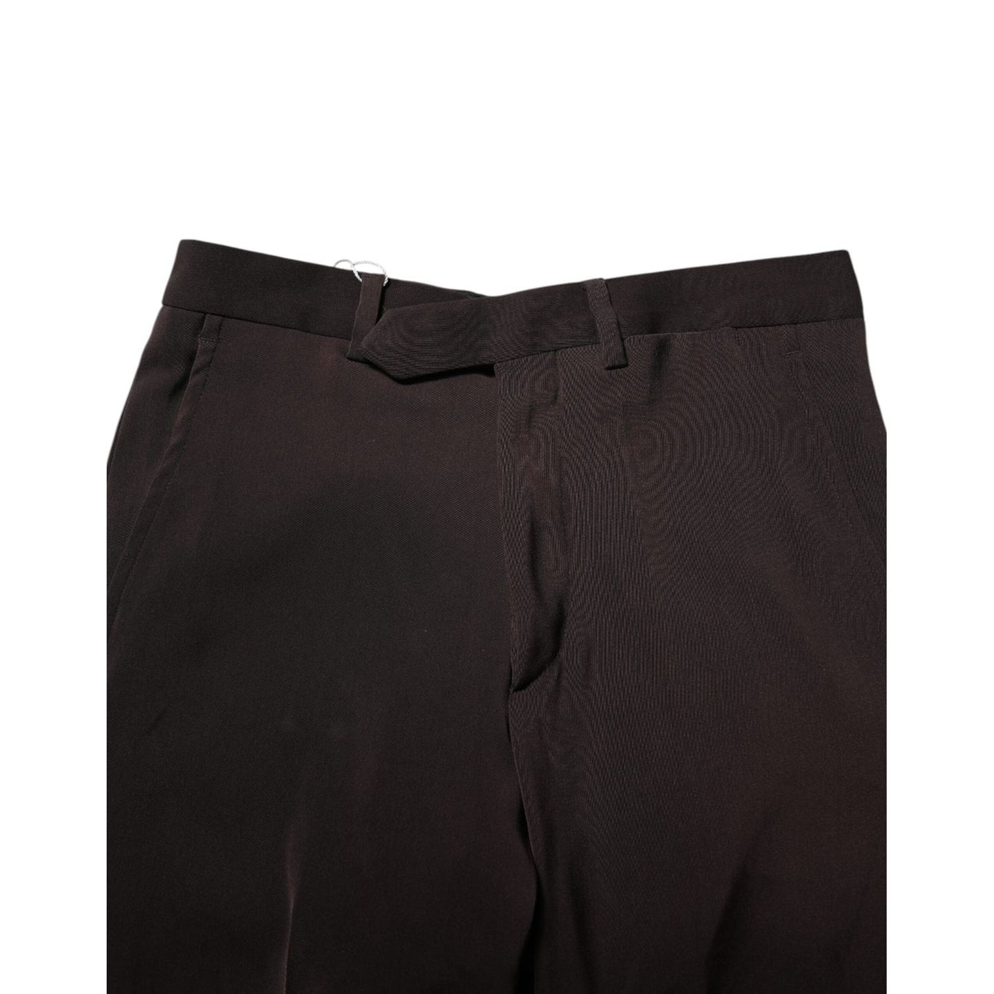BENCIVENGA Dark Brown Mid Waist Dress Formal Pants PAN71355-44