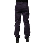 Incotex Dark Purple Mid Waist Casual Straight Pants PAN71689-44