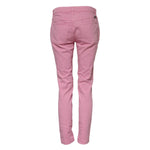 Dolce & Gabbana Pink Cotton PRETTY Skinny Denim Jeans PAN76296-42
