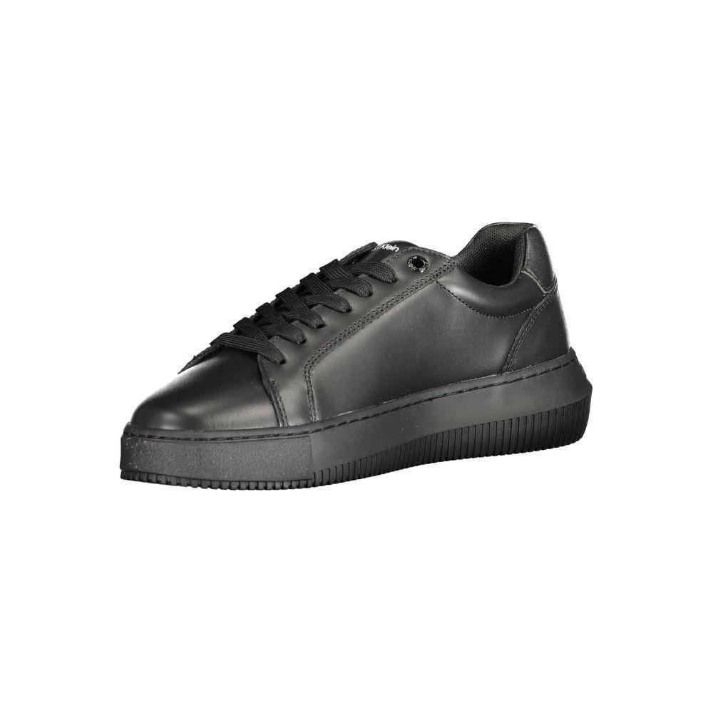 Calvin Klein Black Polyester Sneaker