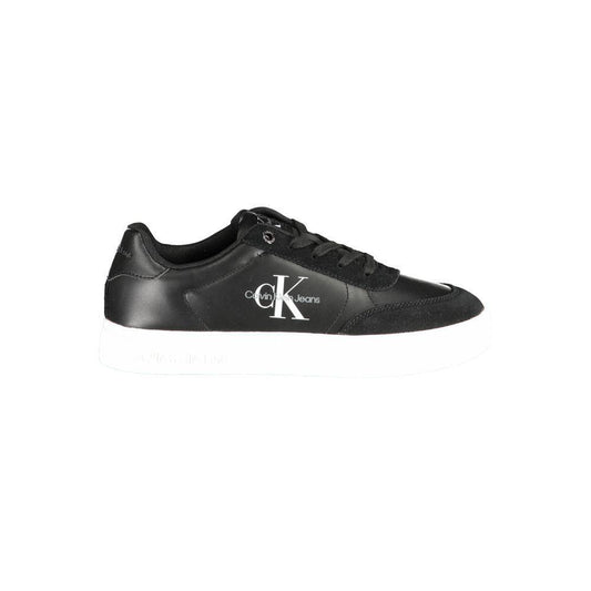 Calvin Klein Black Polyester Sneaker