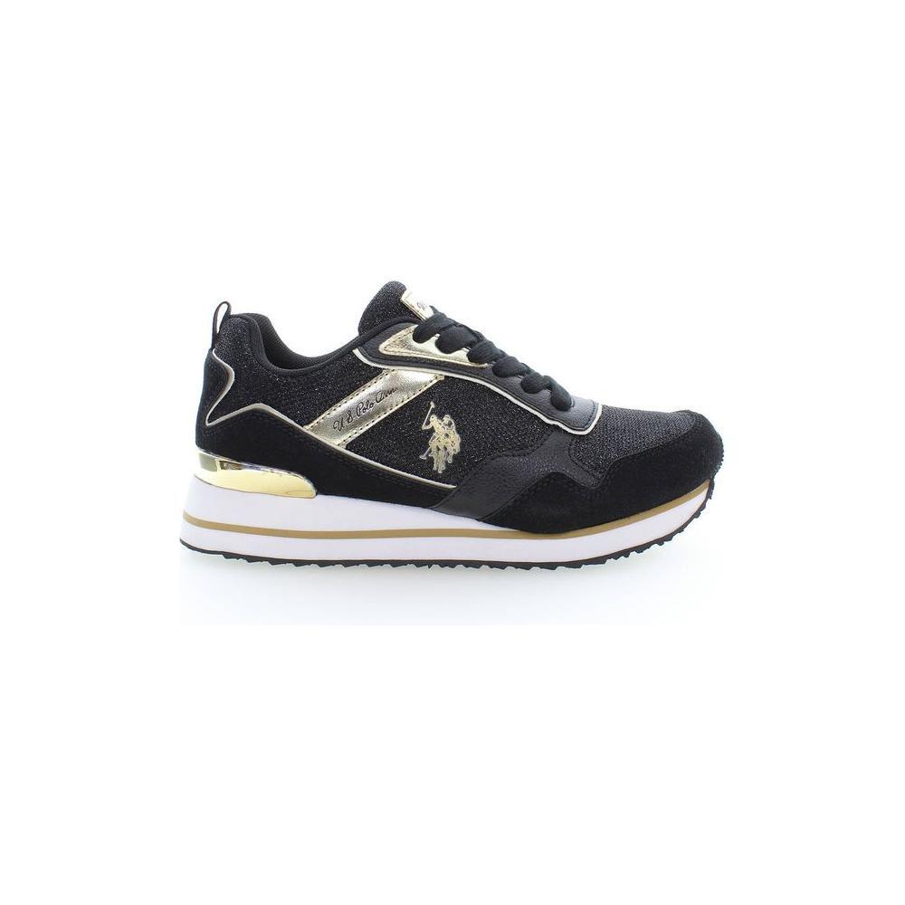 U.S. POLO ASSN. Black Polyester Sneaker US-15472-EU38/US8
