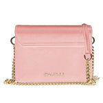 Baldinini Trend Pink Calfskin Handbag BA-12242
