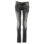 Acht Dark Gray Cotton Slim Fit Denim Low Waist Denim Jeans PAN71832-30