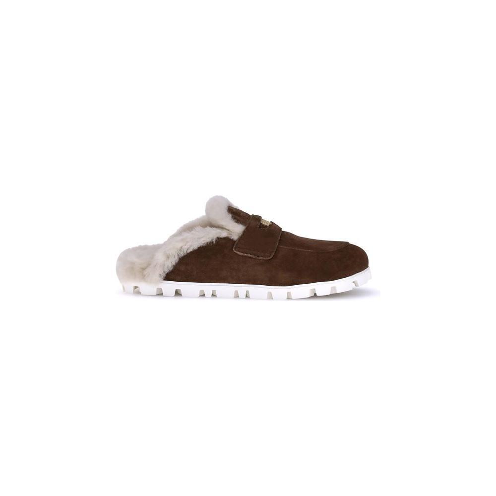 Miu Miu Shearling Mules MI-5D058EFD010Z0GF0324-EU40/US10