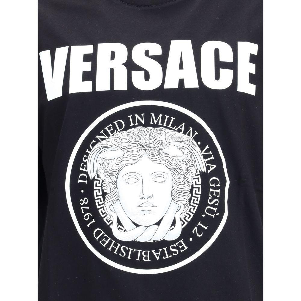 Versace T-Shirt with iconic Medusa head VE-10133021A150831B000-M