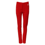 Dolce & Gabbana Red Mid Waist Slim Fit Pants PAN75641-38