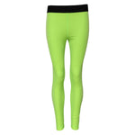 Dolce & Gabbana Green Nylon Slim Fit Leggings Pants PAN76255-40