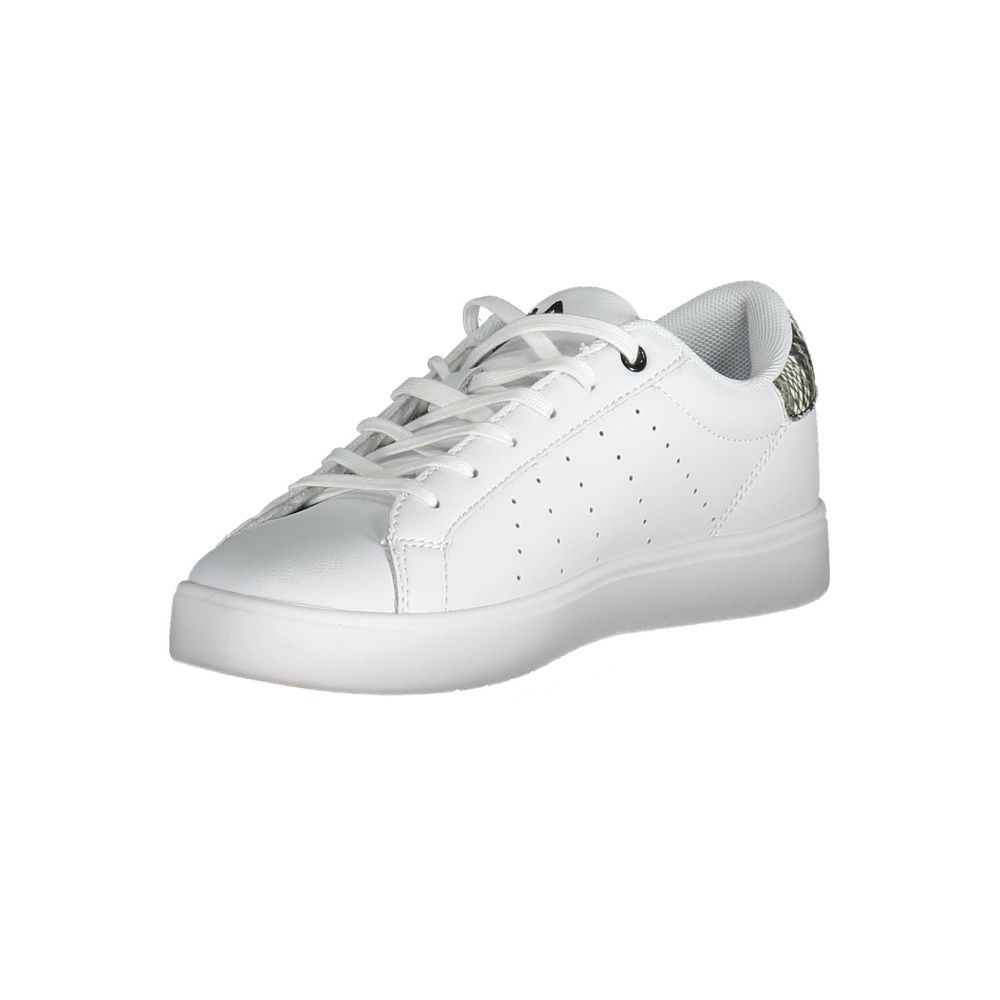 Fila White Polyester Sneaker